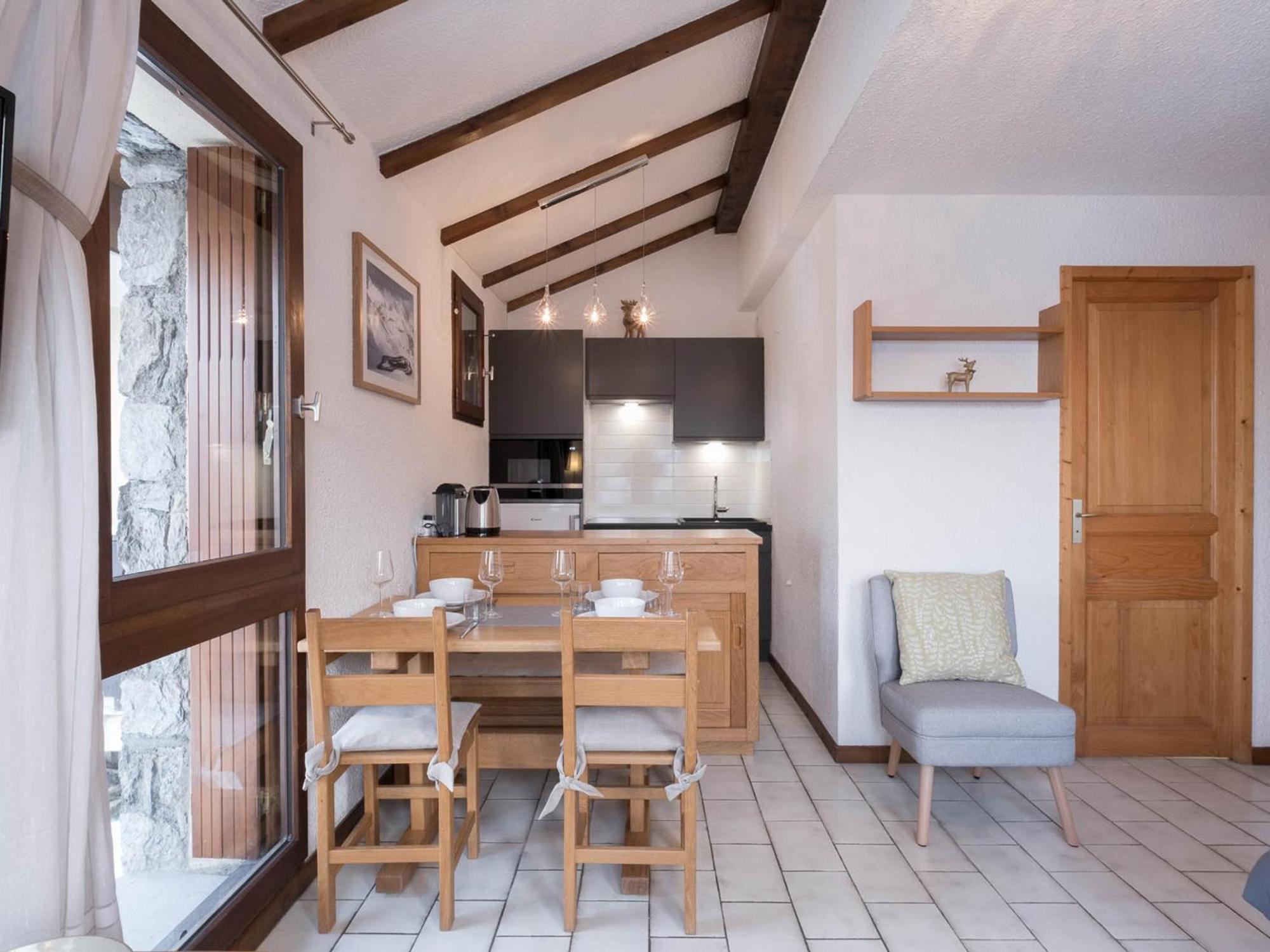 Appartement Moderne Pour 4 Personnes A Courchevel 1650, Proche Des Pistes - Fr-1-563-49 Kültér fotó